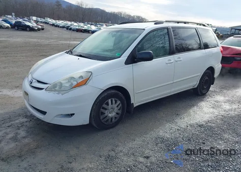 2007 Toyota Sienna Le z USA, uszkodzony, nr VIN 5TDZK23C17S021742